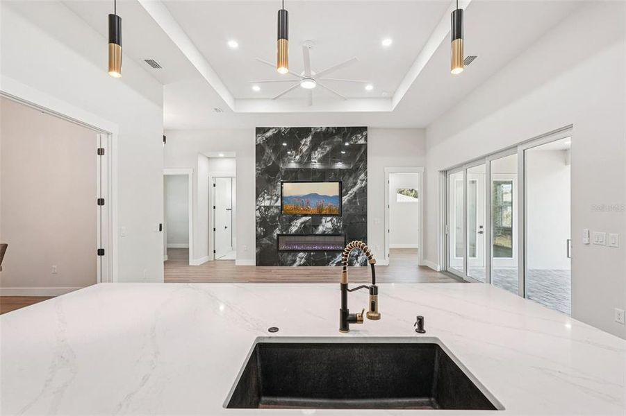 Furnished interior view inside a new home in , Port Charlotte (Image 9).