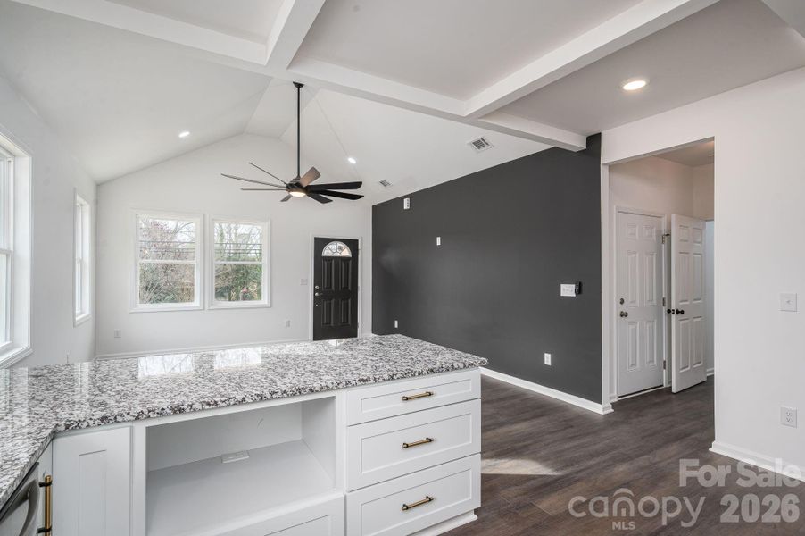 Furnished interior view inside a new home in , Cherryville (Image 7).
