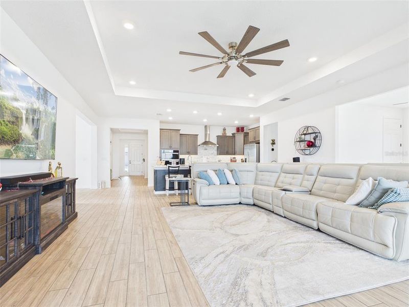 Furnished interior view inside a new home in , Ocala (Image 49).