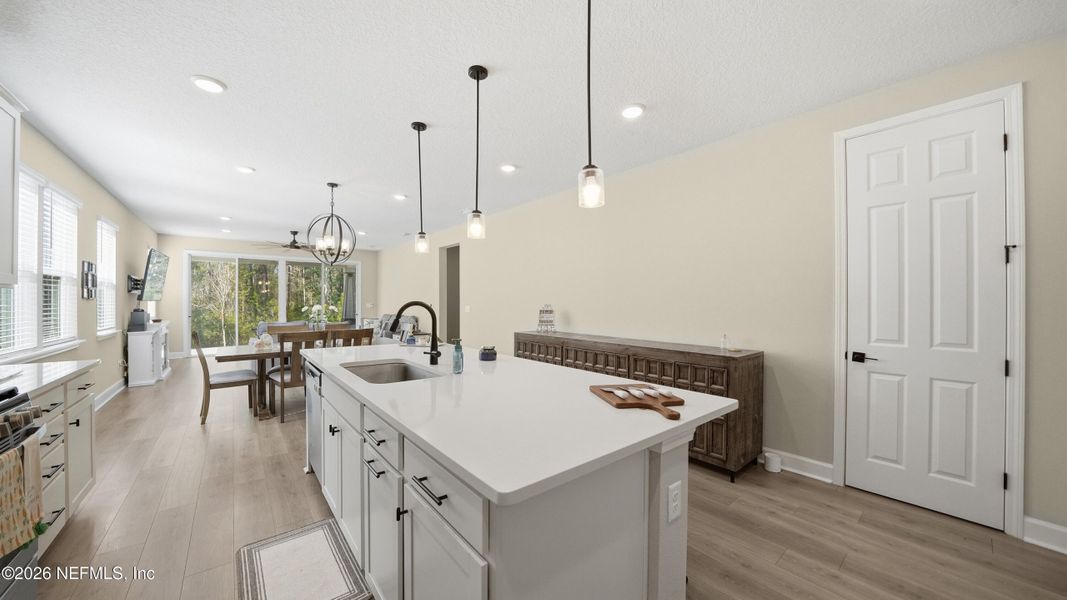 Furnished interior view inside a new home in Tributary, Yulee (Image 20).