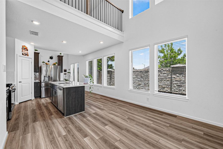 Furnished interior view inside a new home in Avalon at Cypress, Cypress (Image 47). Furnished interior view inside a new home in Avalon at Cypress, Cypress (Image 47).