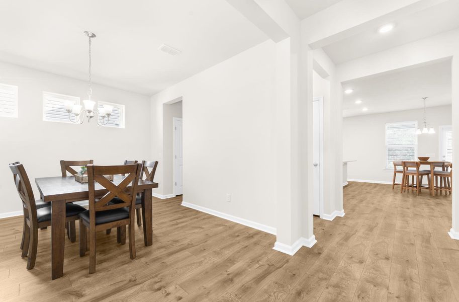 Furnished interior view inside a new home in The Groves of Berkeley, Moncks Corner (Image 5).