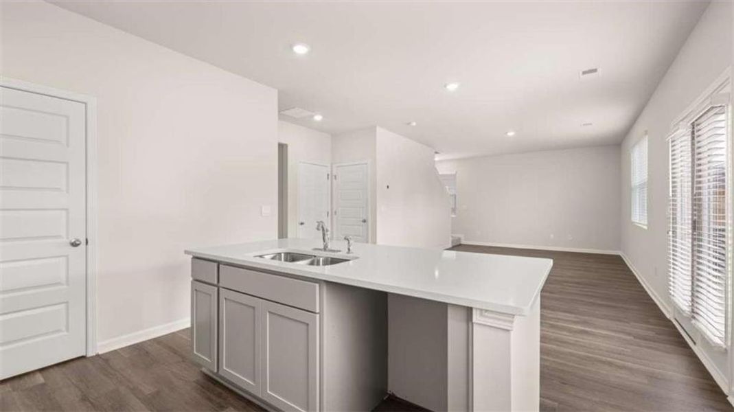 Furnished interior view inside a new home in , Locust Grove (Image 8).