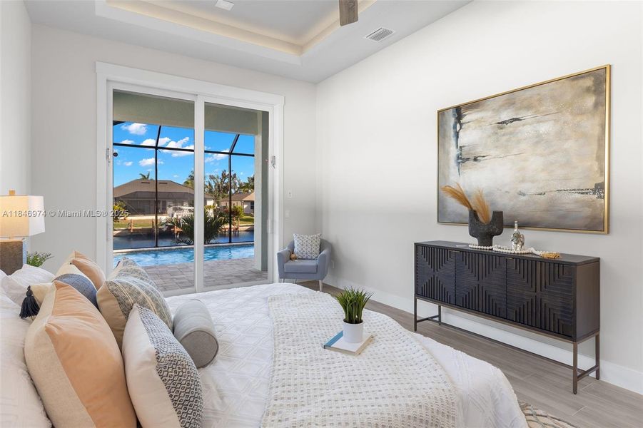 Furnished interior view inside a new home in , Cape Coral (Image 3).