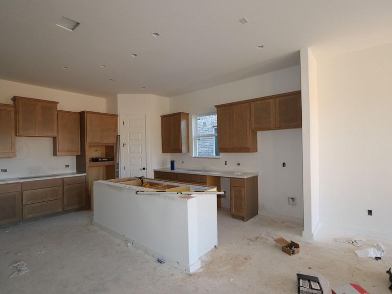 In-progress construction of a new home in Heritage, Dripping Springs, TX (Image 5).