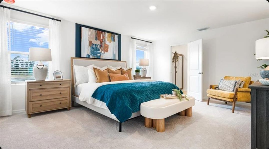 Furnished interior view inside a new home in Waterstone, Groveland (Image 8).