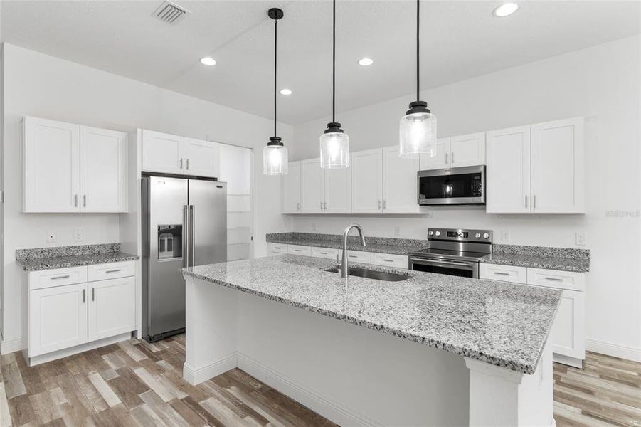 Furnished interior view inside a new home in , Ocala (Image 6).