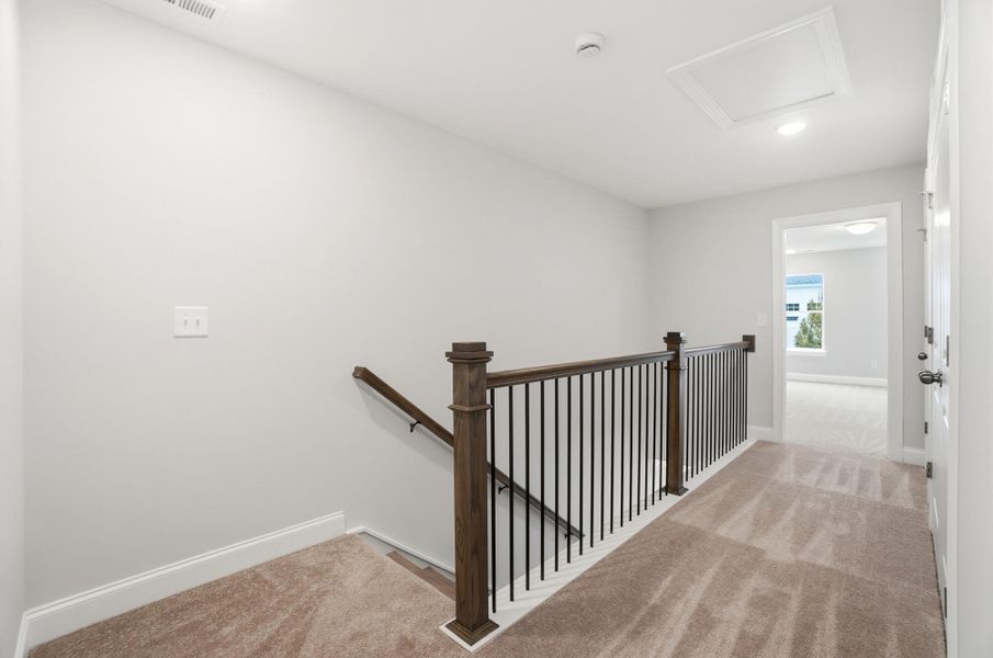 Spacious, unfurnished interior of a new home in Harrisburg Village Townhomes, Harrisburg (Image 41).