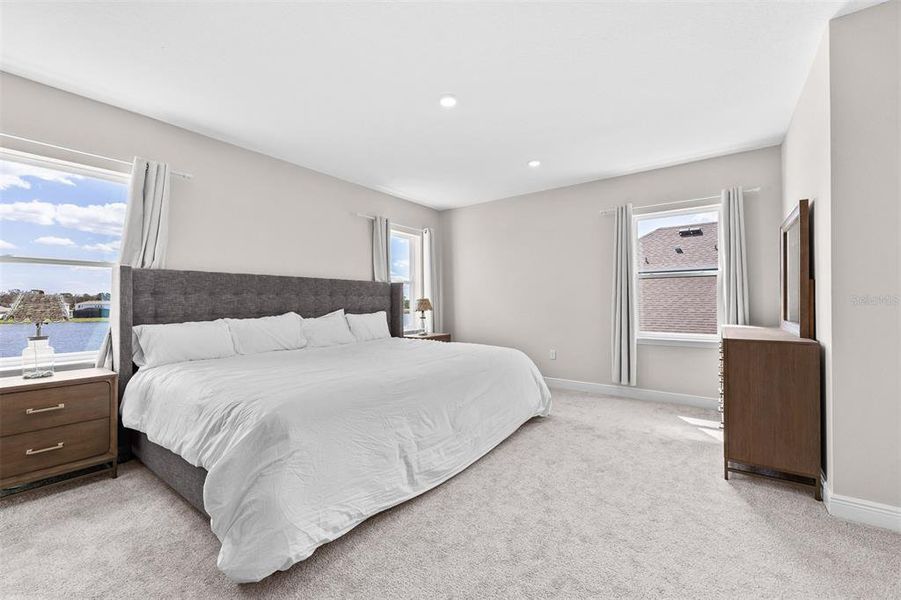 Furnished interior view inside a new home in Laureate Park, Orlando (Image 39).