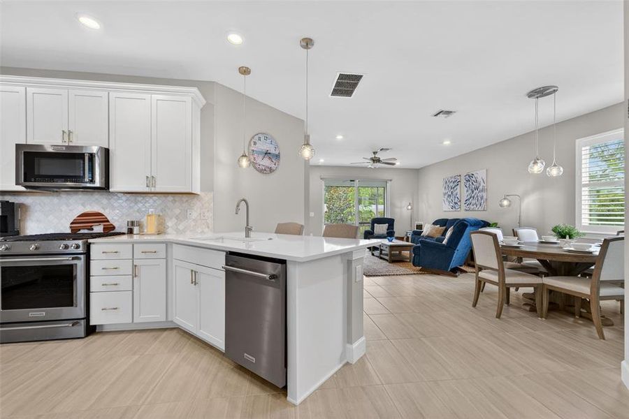 Furnished interior view inside a new home in , Englewood (Image 16).