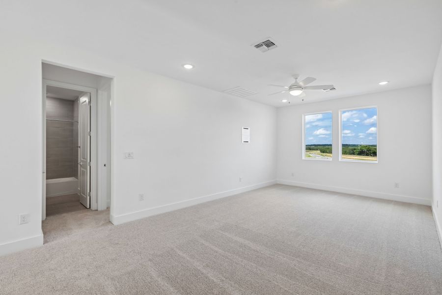 Spacious, unfurnished interior of a new home in Freedom at Anthem, Kyle (Image 26). Spacious, unfurnished interior of a new home in Freedom at Anthem, Kyle (Image 26).