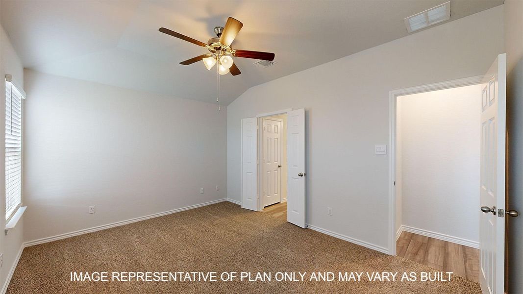 Representative unfurnished interior of a home built from the Dakota by D.R. Horton in Foxborough, Waco (Image 16). Representative unfurnished interior of a home built from the Dakota by D.R. Horton in Foxborough, Waco (Image 16).