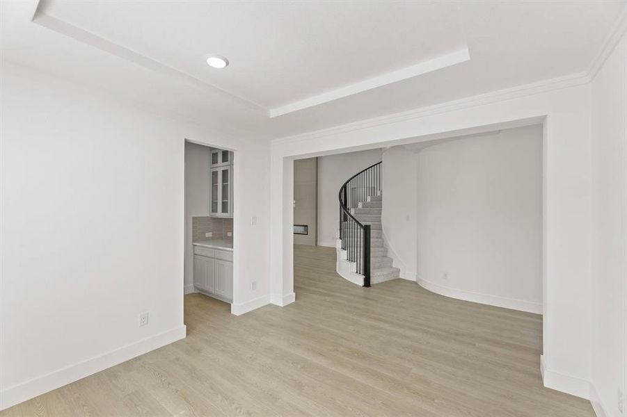 Spacious, unfurnished interior of a new home in Shady Valley Estates, Midlothian (Image 36). Spacious, unfurnished interior of a new home in Shady Valley Estates, Midlothian (Image 36).