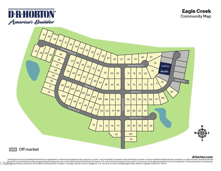 Eagle Creek - Site Map