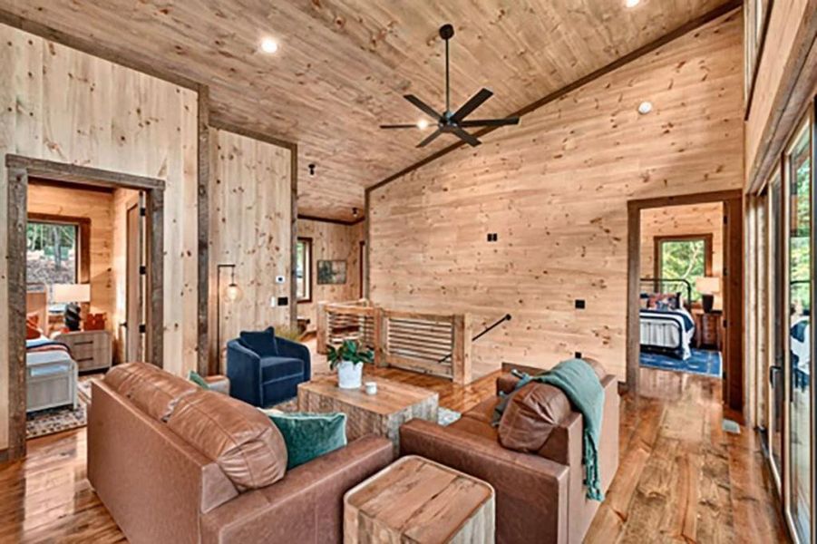 Furnished interior view inside a new home in , Blue Ridge (Image 4).