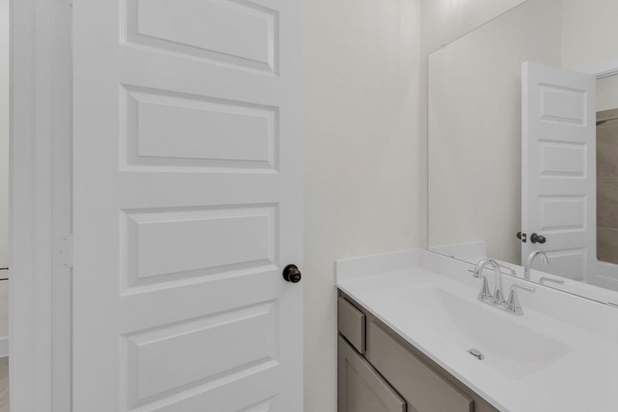 Furnished interior view inside a new home in Flora - 60', Hutto (Image 8). Furnished interior view inside a new home in Flora - 60', Hutto (Image 8).