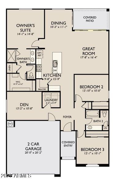 Markigold Floorplan (L) center slider