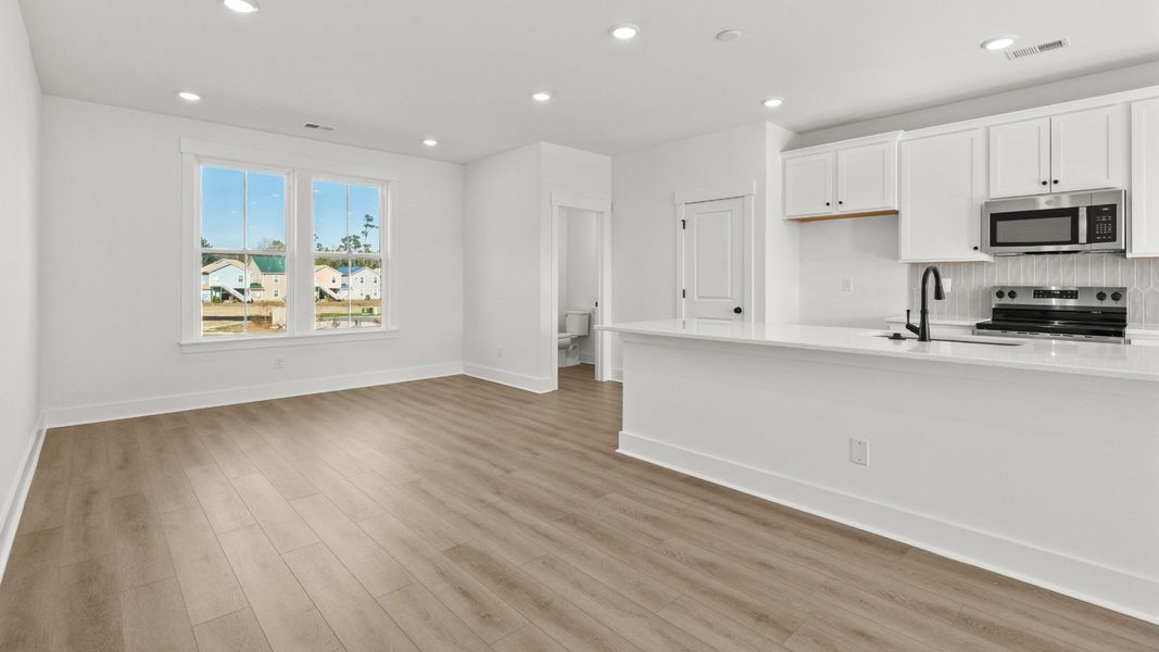 Furnished interior view inside a new home in Seabreeze Crossing, Little River (Image 5).