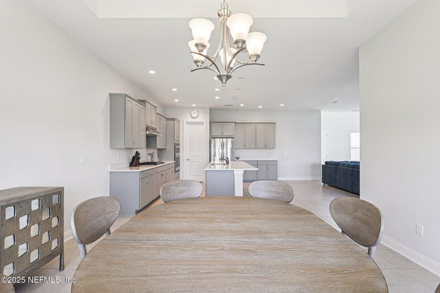 Furnished interior view inside a new home in , St. Augustine (Image 53).