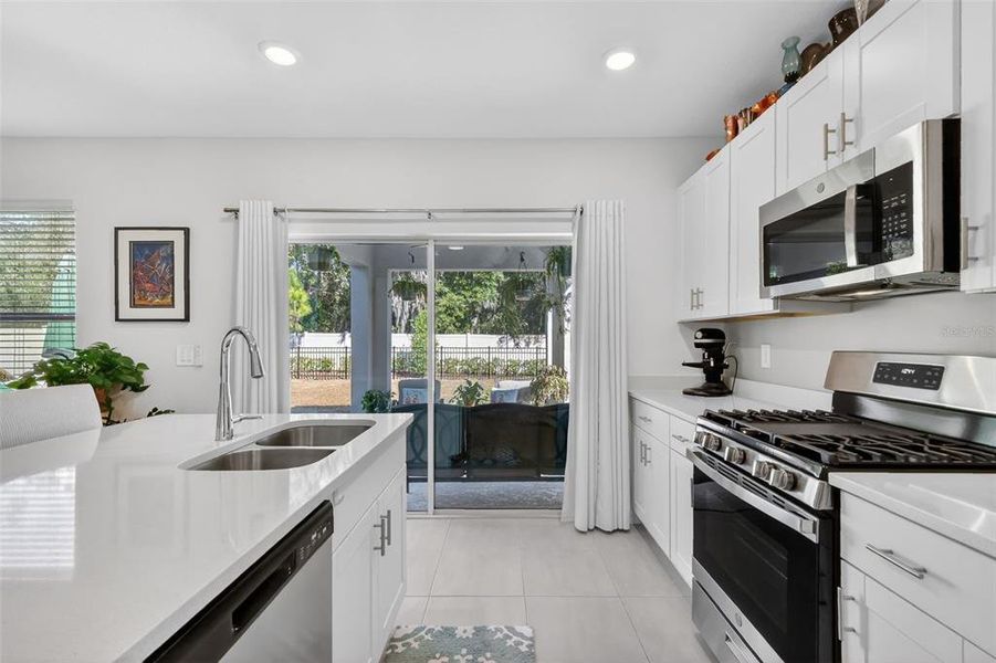 Furnished interior view inside a new home in Liberty Preserve, Leesburg (Image 11).