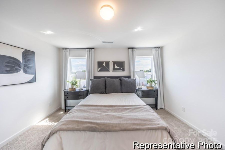 Furnished interior view inside a new home in , Concord (Image 13).