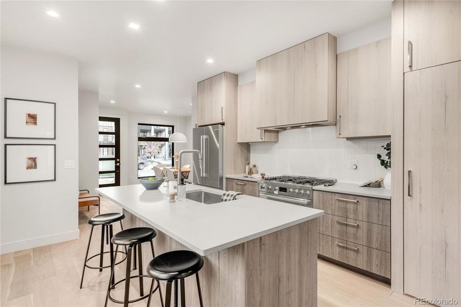 Kitchen with Secret "Harry Potter" Pantry!