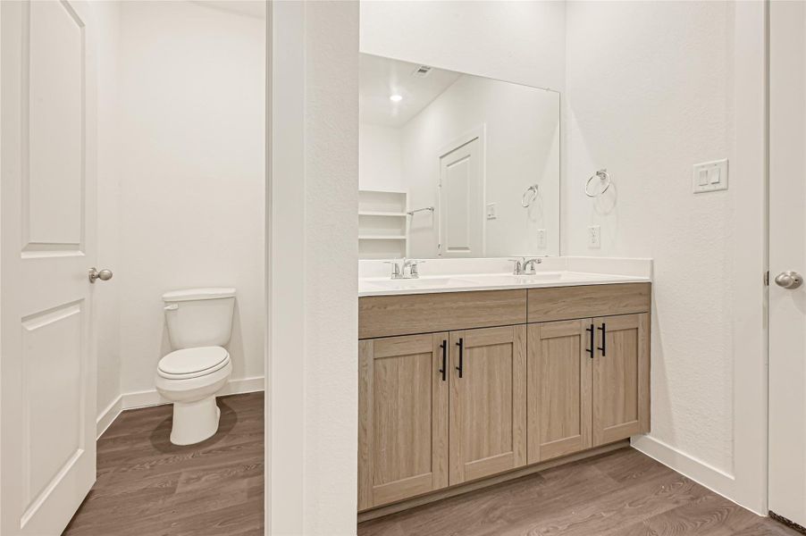 Furnished interior view inside a new home in Emberly, Beasley (Image 7).