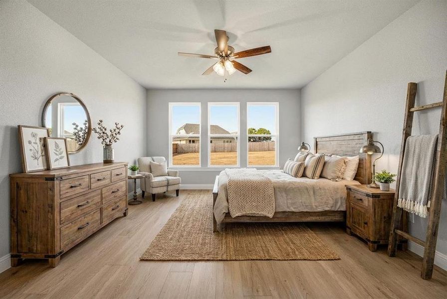 Furnished interior view inside a new home in , Glen Rose (Image 13).