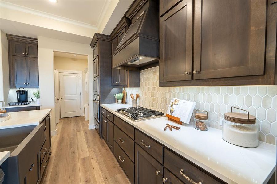 Furnished interior view inside a new home in , Little Elm (Image 39).