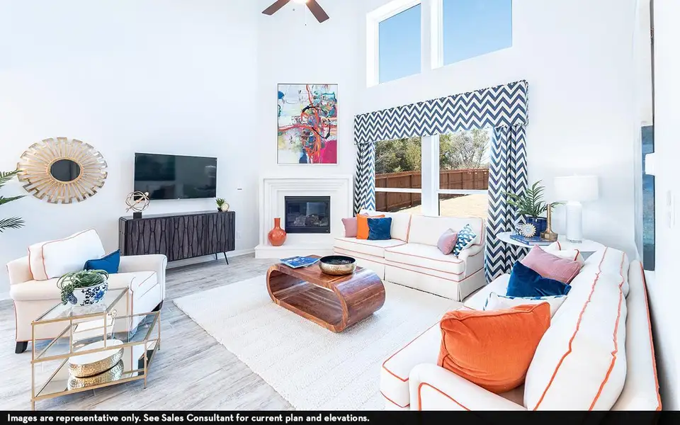 Furnished interior view inside a new home in Creekhaven, Rosharon (Image 15).