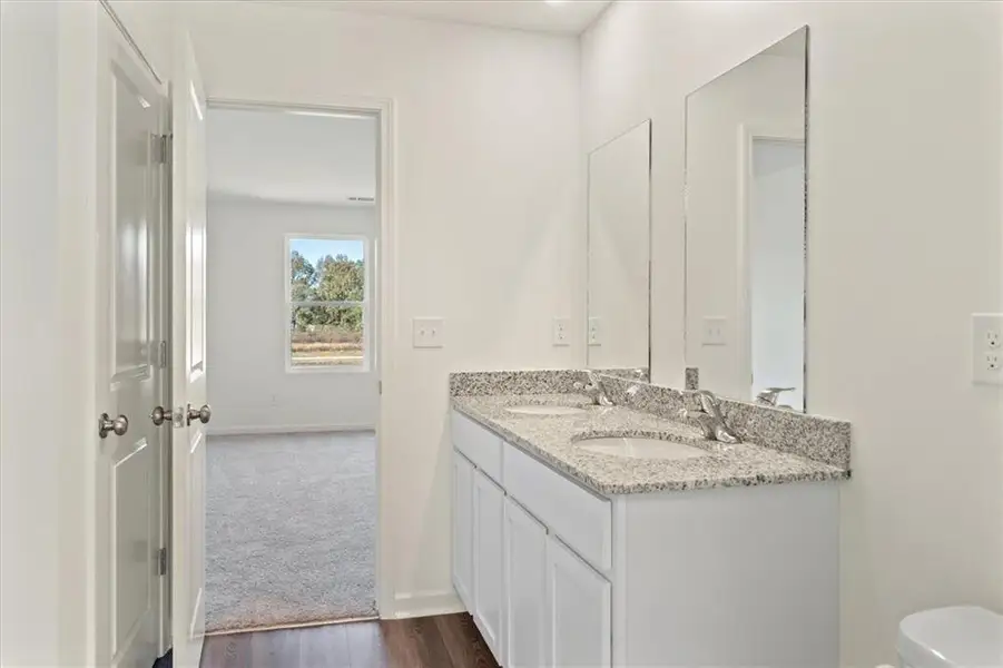 Furnished interior view inside a new home in The Ridge at Twin Rivers, Covington (Image 4).
