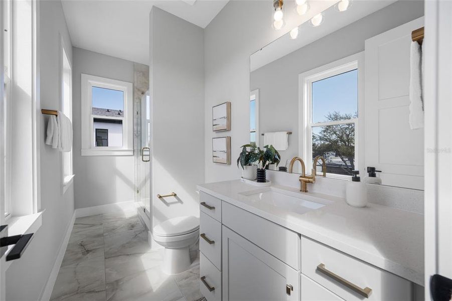 Furnished interior view inside a new home in Blanc, St. Petersburg (Image 31).