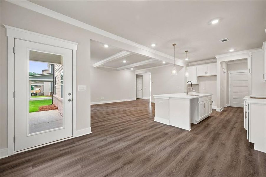 Spacious, unfurnished interior of a new home in Pinecrest Ridge, Dacula (Image 21).