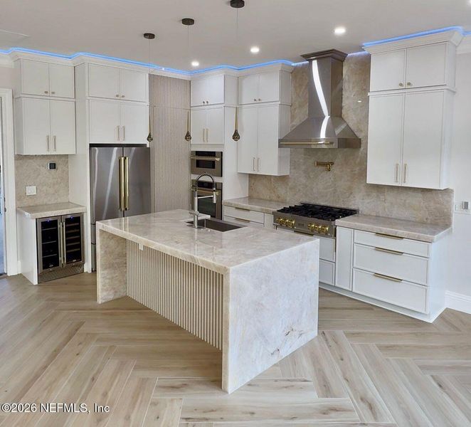 Furnished interior view inside a new home in , Jacksonville (Image 37).