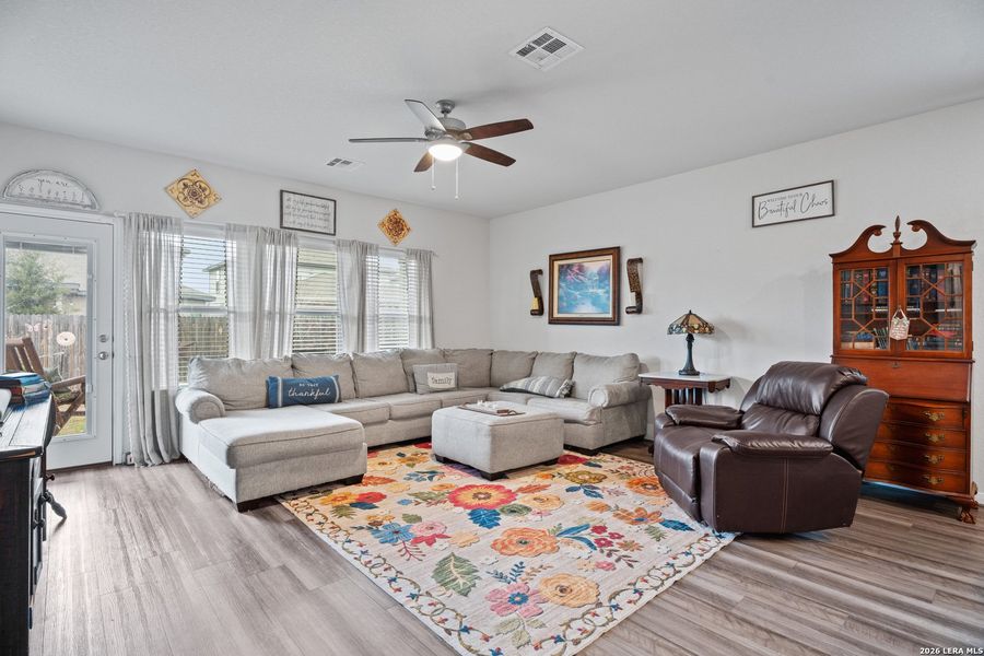 Furnished interior view inside a new home in , Converse (Image 8). Furnished interior view inside a new home in , Converse (Image 8).