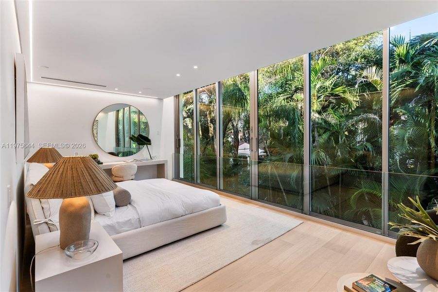 Furnished interior view inside a new home in , Miami (Image 13).