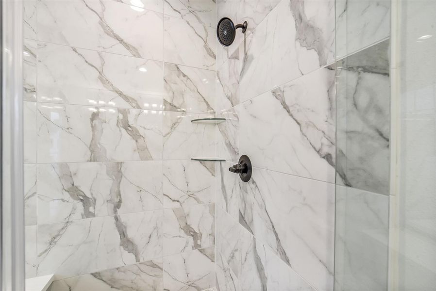 Close-up of interior finishes inside a home in , Houston (Image 17).