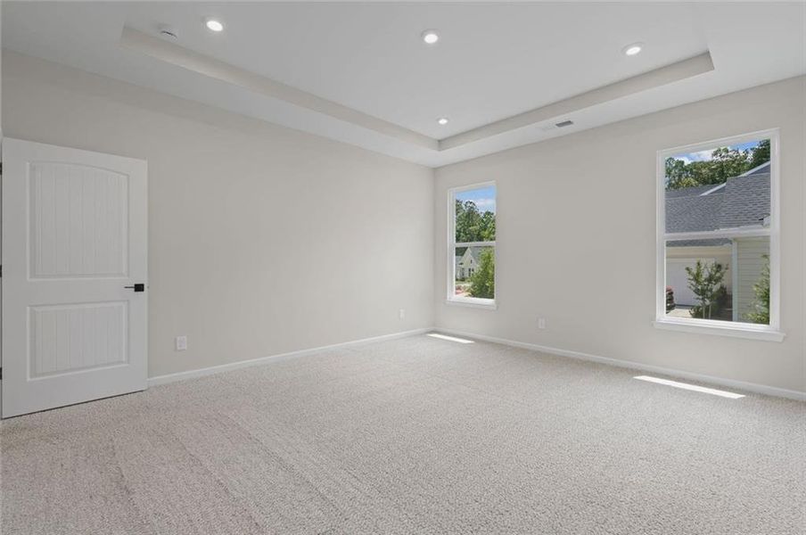 Spacious, unfurnished interior of a new home in Easton Park, Dallas (Image 27). Spacious, unfurnished interior of a new home in Easton Park, Dallas (Image 27).