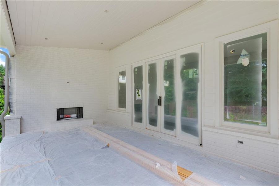 In-progress construction of a new home in , Atlanta, GA (Image 18).