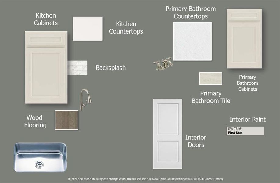 Beazer Homes Twin Creeks Dorset plan #4402