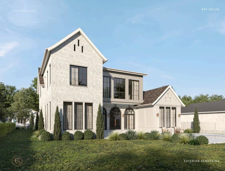 Front exterior of a new home in , Mount Pleasant, SC, highlighting curb appeal (Image 1). Front exterior of a new home in , Mount Pleasant, SC, highlighting curb appeal (Image 1).