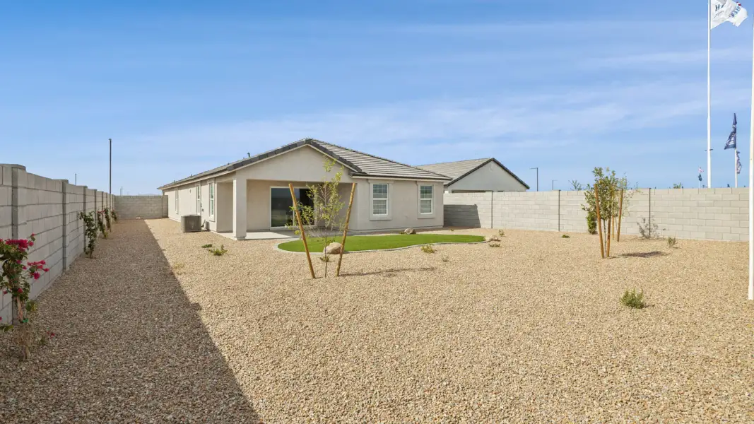 Exterior details and patio area of a home in Remington, Buckeye (Image 3).