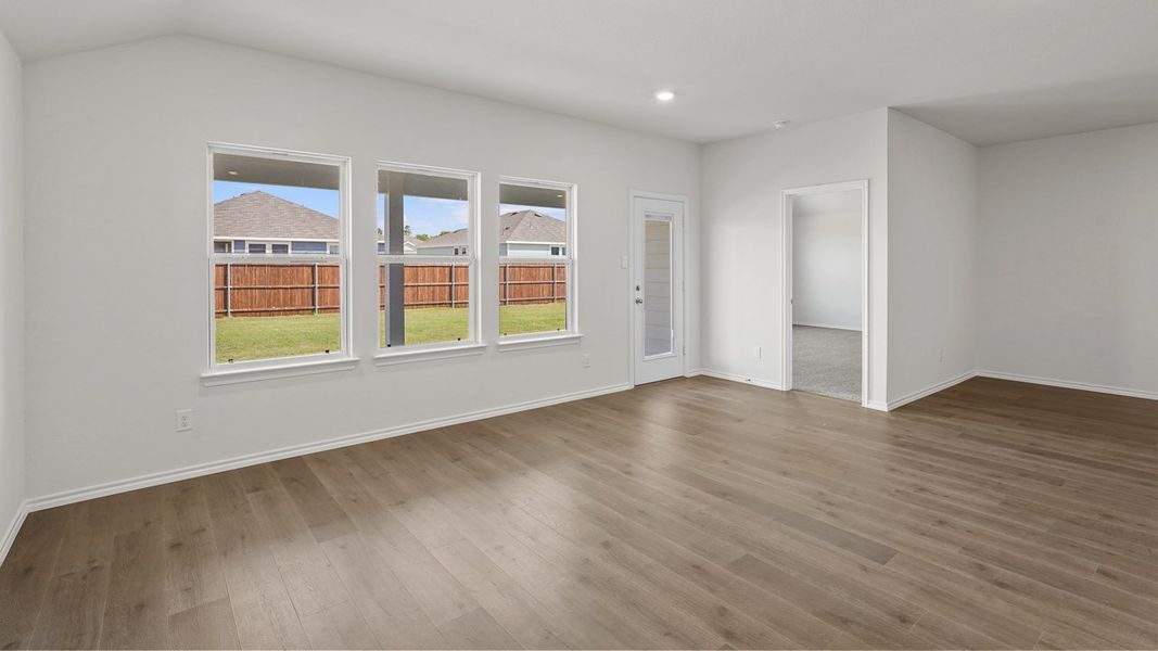 Representative unfurnished interior of a home built from the Justin by D.R. Horton in Corsicana Commons, Corsicana (Image 20). Representative unfurnished interior of a home built from the Justin by D.R. Horton in Corsicana Commons, Corsicana (Image 20).