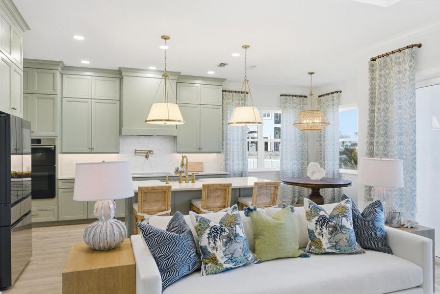 Representative furnished interior of a home built from the Amelia by SeaGate Homes in Beachview Cove, Ormond Beach (Image 41).