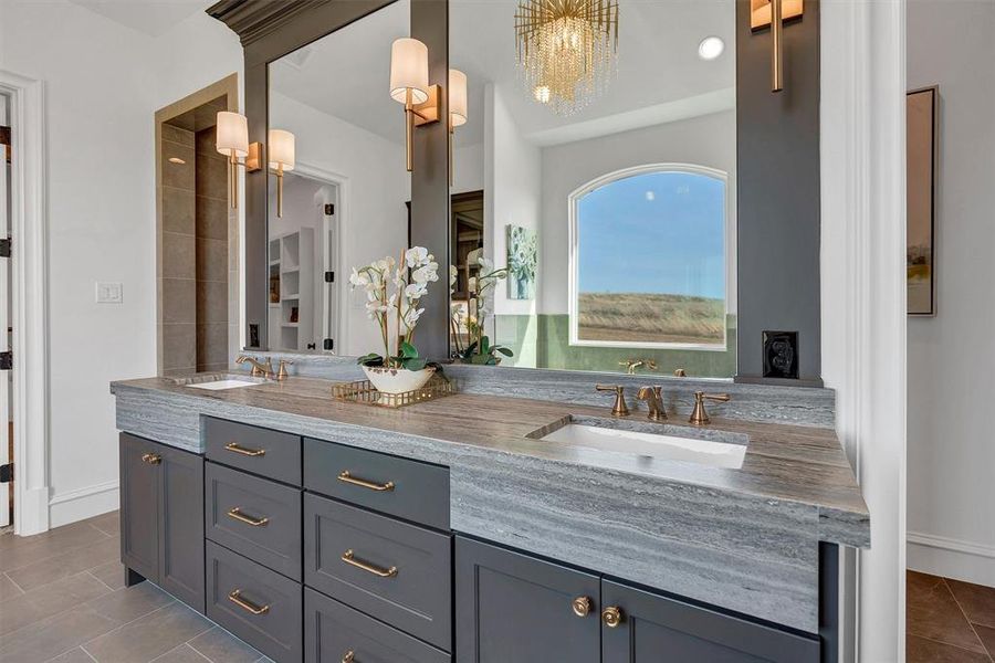 Furnished interior view inside a new home in , Aledo (Image 5).