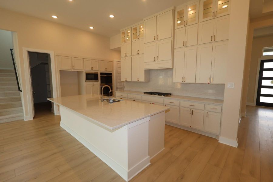 Furnished interior view inside a new home in Dunham Pointe, Cypress (Image 11). Furnished interior view inside a new home in Dunham Pointe, Cypress (Image 11).