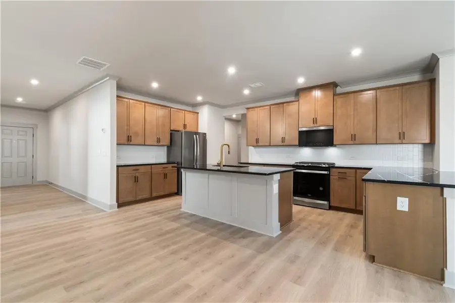 Furnished interior view inside a new home in Cambridge at Steels Bridge, Canton (Image 6). Furnished interior view inside a new home in Cambridge at Steels Bridge, Canton (Image 6).