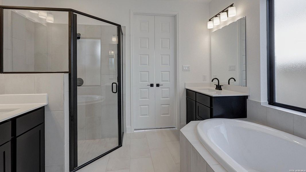 Furnished interior view inside a new home in Kallison Ranch, San Antonio (Image 9).