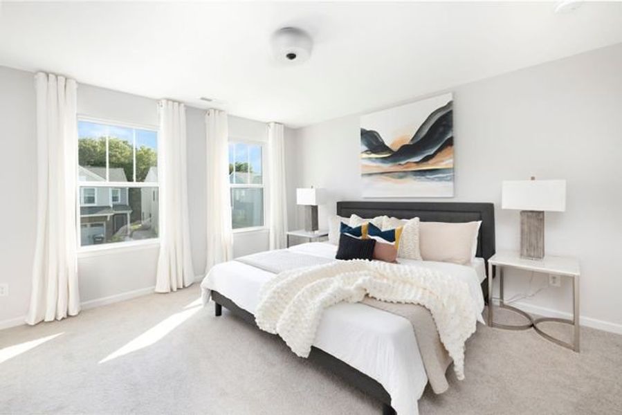 Representative furnished interior of a home built from the Liam by True Homes in Swaim Meadows, Winston-Salem (Image 10).