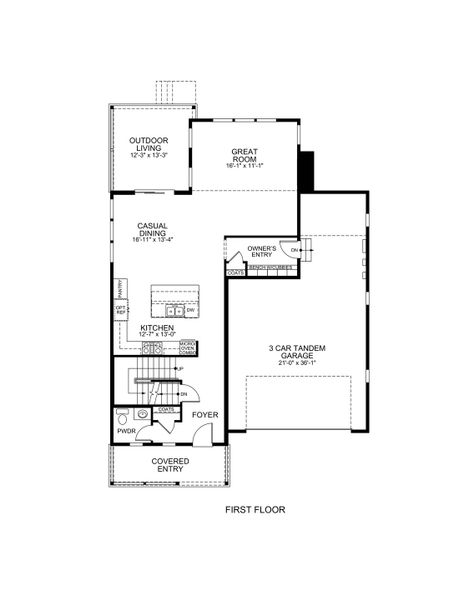 2D floor plan layout of this home in West Grange, Longmont, CO (Image 5).